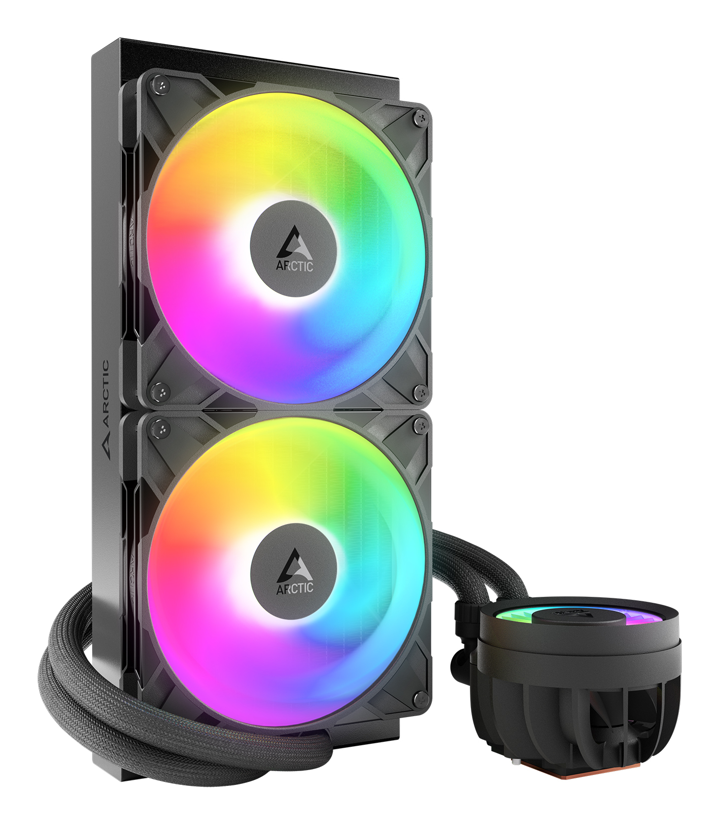 ARCTIC Liquid Freezer III Pro 280 A-RGB Processor Alles-in-één vloeistofkoeler 14 cm Zwart 1 stuk(s) - Afbeelding 3