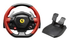 Thrustmaster Ferrari 458 Spider Zwart, Rood USB Stuurwiel + pedalen Xbox One