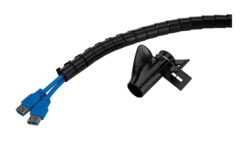 Neomounts ADS06-141BL Kabelspiraal - voor 1-4 kabels - universeel