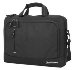 Manhattan 440363 laptoptas 35,8 cm (14.1") Documententas Zwart