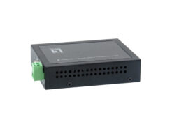 LevelOne VDS-2201 netwerk media converter 1000 Mbit/s Zwart
