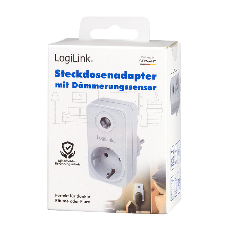 LogiLink PA0263 Overspanningsbeveiliging Wit 1 AC-uitgang(en) 230 V - Afbeelding 9