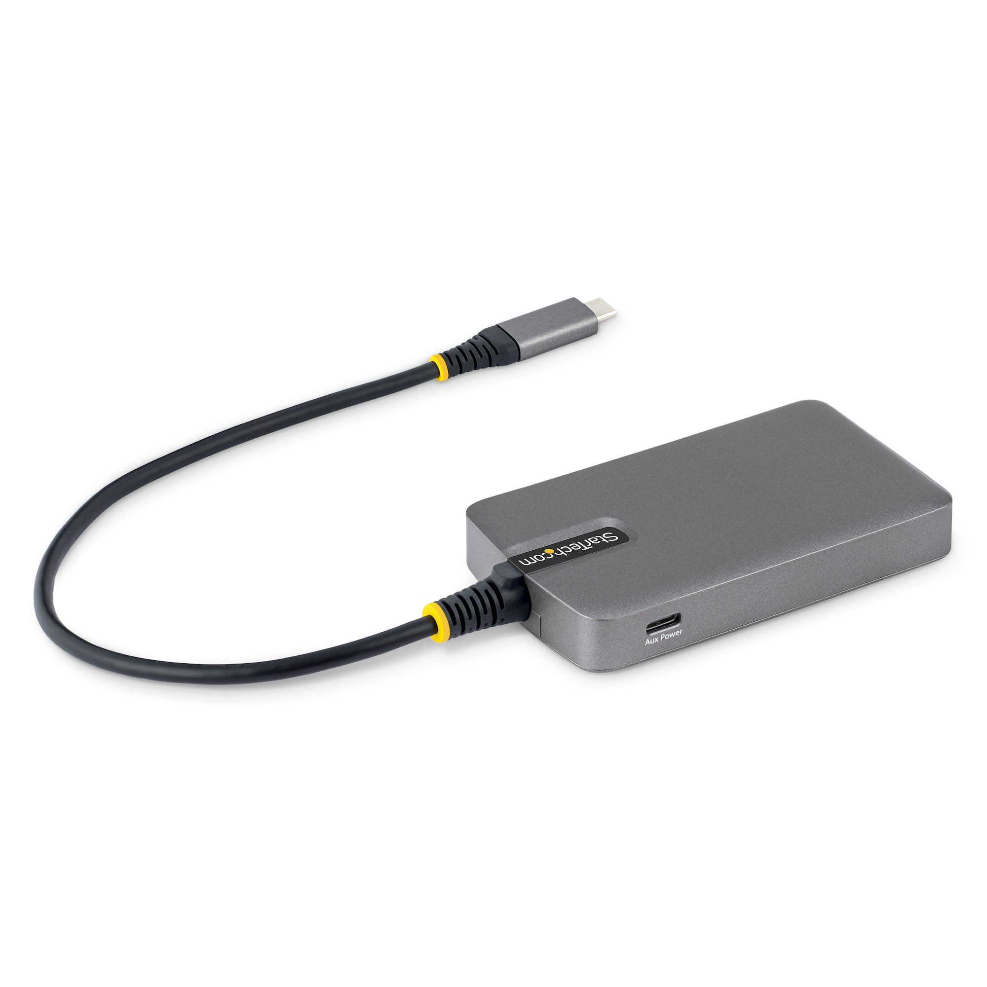 StarTech.com 4-Port USB-C Hub, 5Gbps, Bus Powered, USB-C naar 4x USB-A hub met Extra USB-C Voedingsingang, 30cm Host Kabel, Compacte Desktop/Laptop USB Hub - Afbeelding 3
