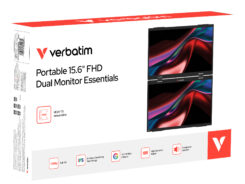 Verbatim Portable 15.6" FHD Dual Monitor Essentials Draagbare monitor Zwart 39,6 cm (15.6") LCD 1920 x 1080 Pixels - Afbeelding 4