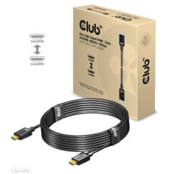 CLUB3D Ultra High Speed ​​HDMI™2.1 gecertificeerde kabel 4K120Hz, 144Hz 48Gbps M/V 4 Meter - Afbeelding 3