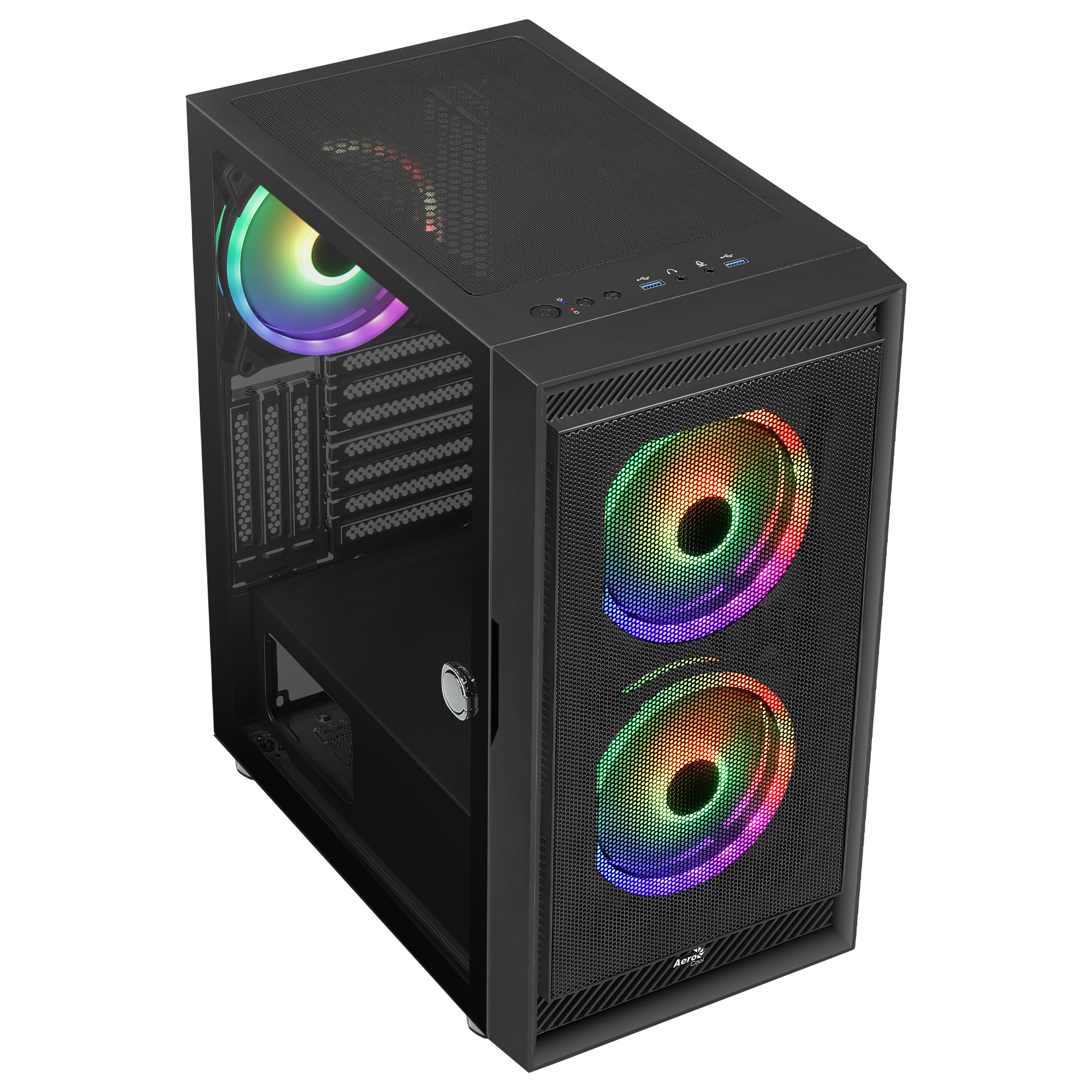 Aerocool Graphite V3 Midi Tower Zwart - Afbeelding 4