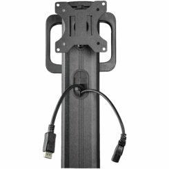 StarTech.com Mobiele Werkplek met Monitorsteun, CPU/PC Houder, Toetsenbord Lade - Ergonomisch Sta Bureau op Wielen - Mobiel Werkstation & Computermeubel - Mobiele Werkplek Trolley - Afbeelding 3