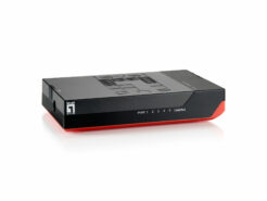 LevelOne GSW-0507 netwerk-switch Unmanaged Gigabit Ethernet (10/100/1000) Zwart, Rood - Afbeelding 3