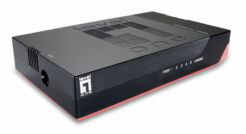 LevelOne GSW-0507 netwerk-switch Unmanaged Gigabit Ethernet (10/100/1000) Zwart, Rood - Afbeelding 2