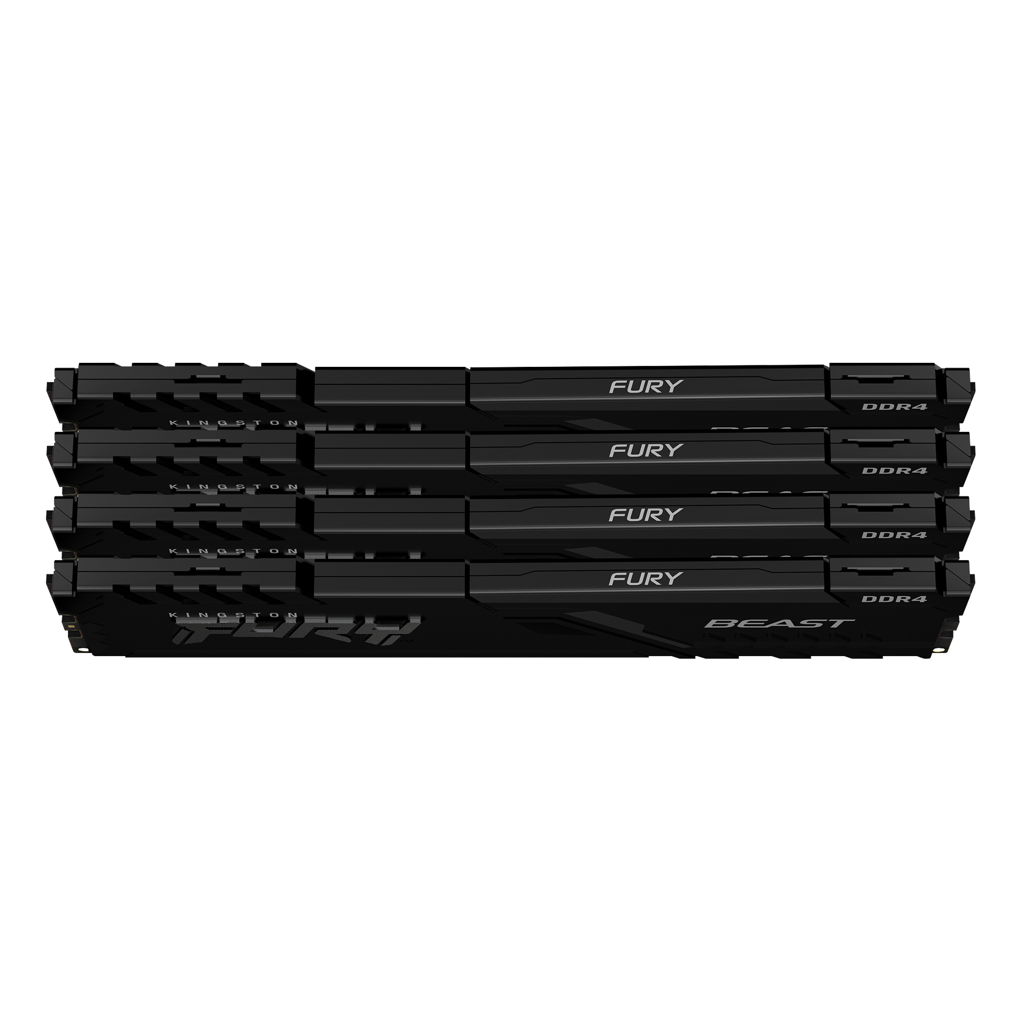 Kingston Technology FURY Beast 64GB 3600MT/s DDR4 CL18 DIMM (Kit van 4) Black - Afbeelding 3