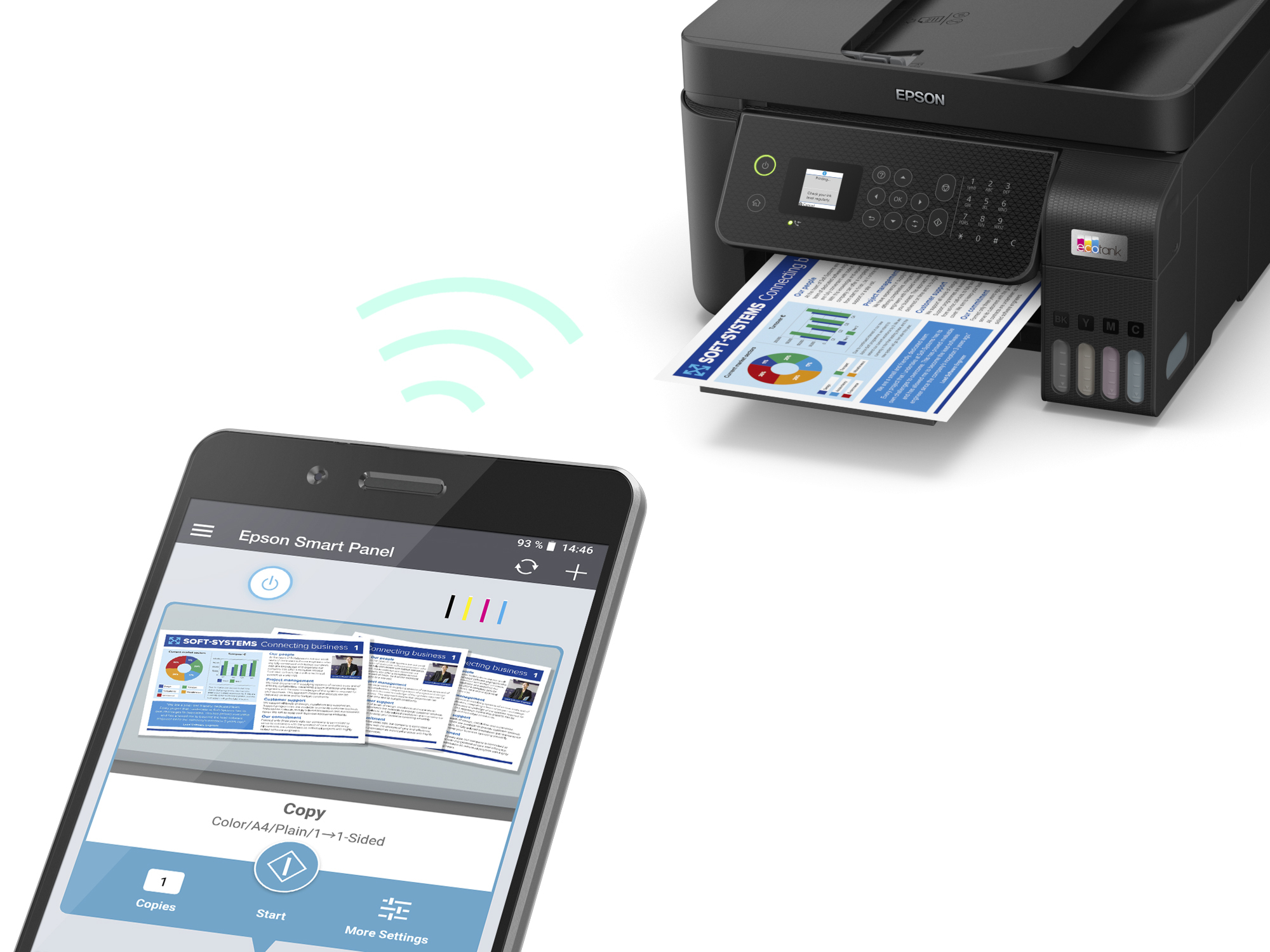Epson EcoTank ET-4800 A4 multifunctionele Wi-Fi-printer met inkttank, inclusief tot 3 jaar inkt - Afbeelding 21