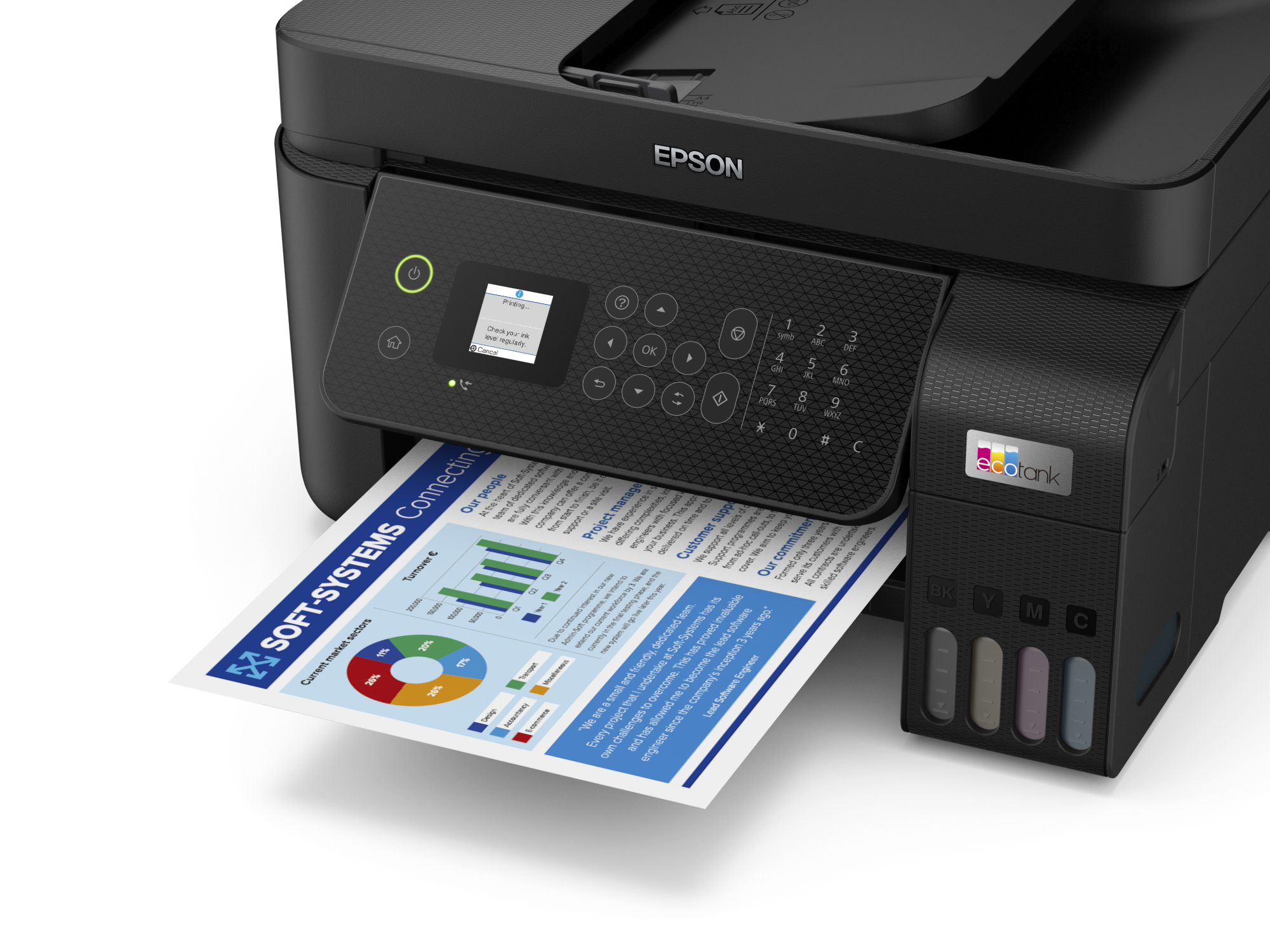 Epson EcoTank ET-4800 A4 multifunctionele Wi-Fi-printer met inkttank, inclusief tot 3 jaar inkt - Afbeelding 20