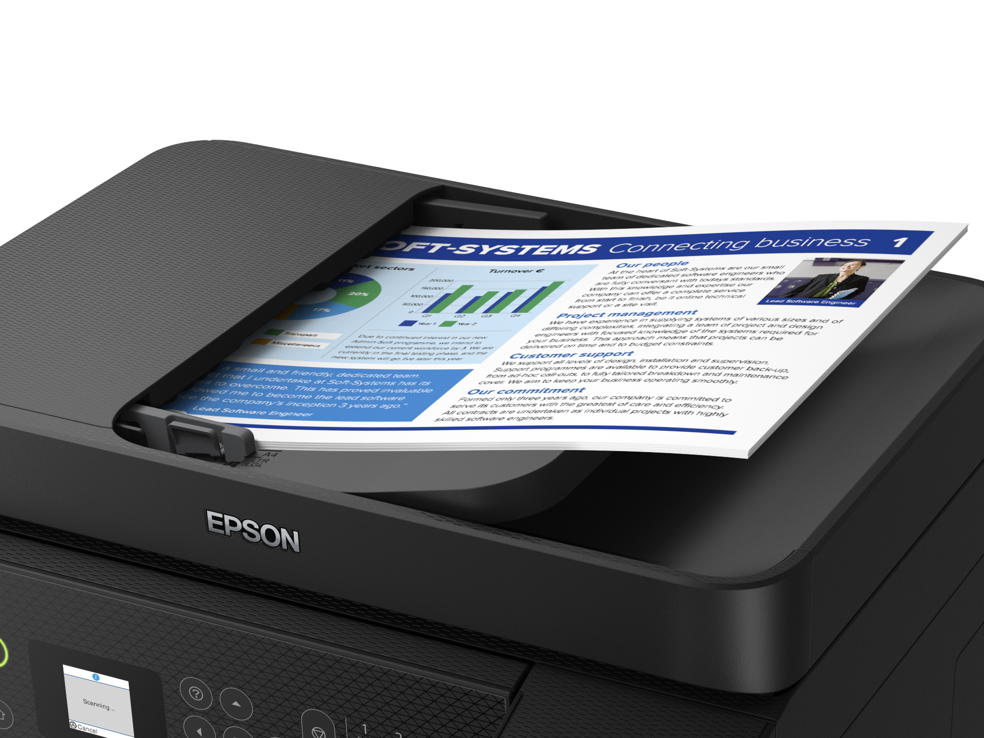 Epson EcoTank ET-4800 A4 multifunctionele Wi-Fi-printer met inkttank, inclusief tot 3 jaar inkt - Afbeelding 22