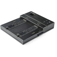 StarTech.com Standalone M.2 SATA & M.2 NVMe Duplicator en Wisser - HDD/SSD Cloner/Wiper voor M.2 PCIe AHCI/NVMe, M.2 SATA, 2.5/3.5" SATA Drives - Externe Hardeschijf Duplicator/Eraser, TAA - Afbeelding 3