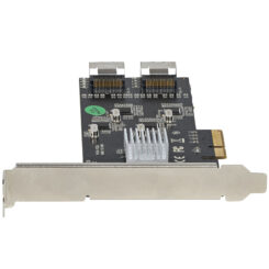 StarTech.com 8 Port SATA PCIe Kaart, PCI Express 6Gbps SATA Uitbreidingkaart met 4 Host Controllers, SATA PCIe Controller Kaart, PCI-e x4 Gen 2 naar SATA III, SATA HDD/SSD - Afbeelding 5