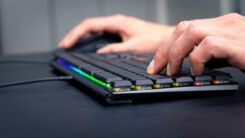 CHERRY MX 10.0N toetsenbord Universeel USB QWERTY Scandinavisch Zwart