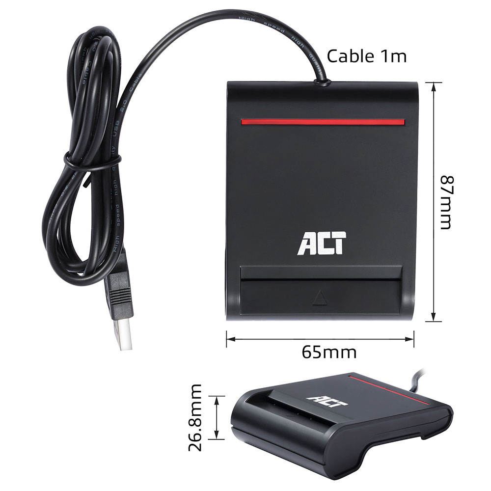 ACT USB Smartcard ID lezer - Afbeelding 5