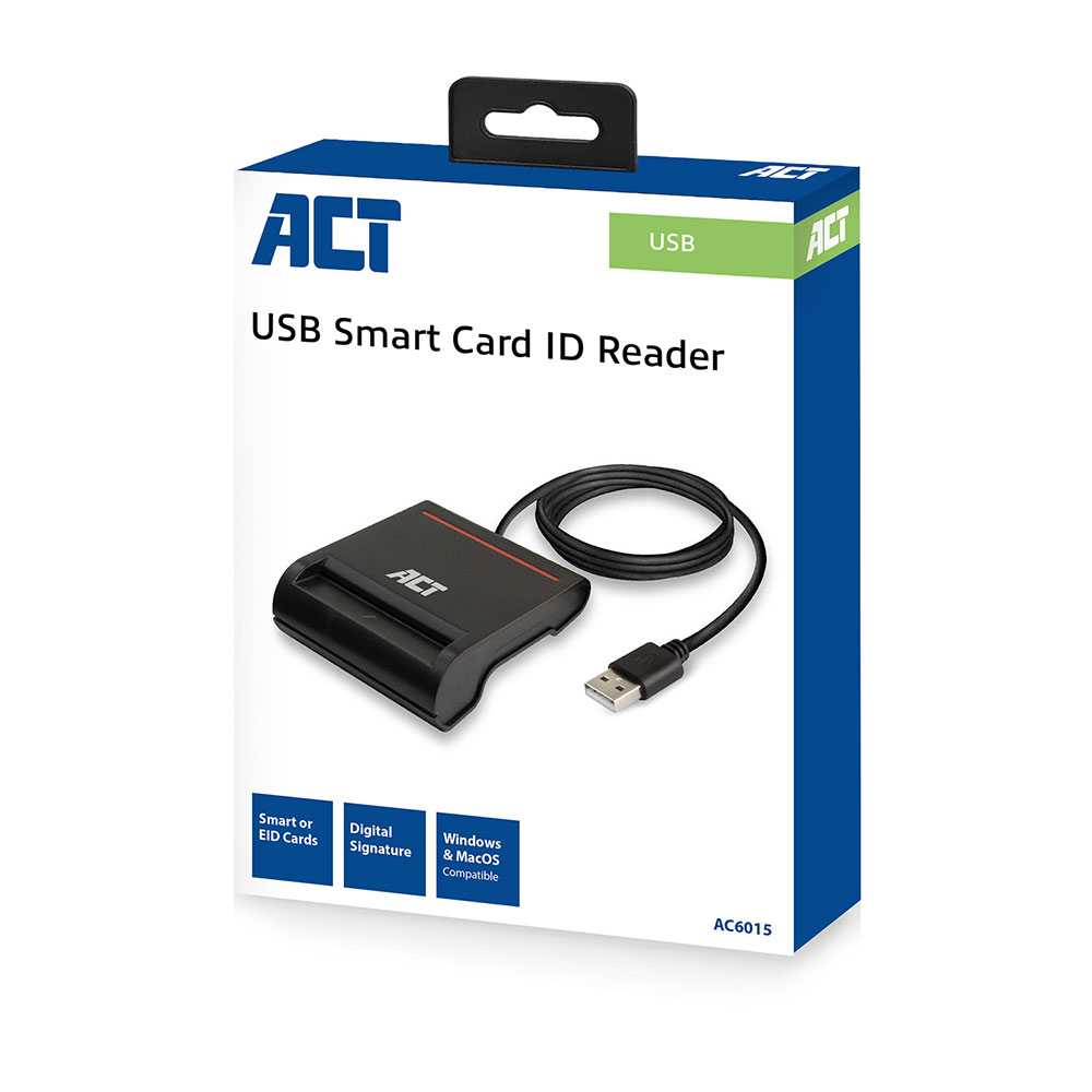 ACT USB Smartcard ID lezer - Afbeelding 6