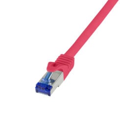 LogiLink C6A024S netwerkkabel Rood 0,5 m Cat6a S/FTP (S-STP) - Afbeelding 2