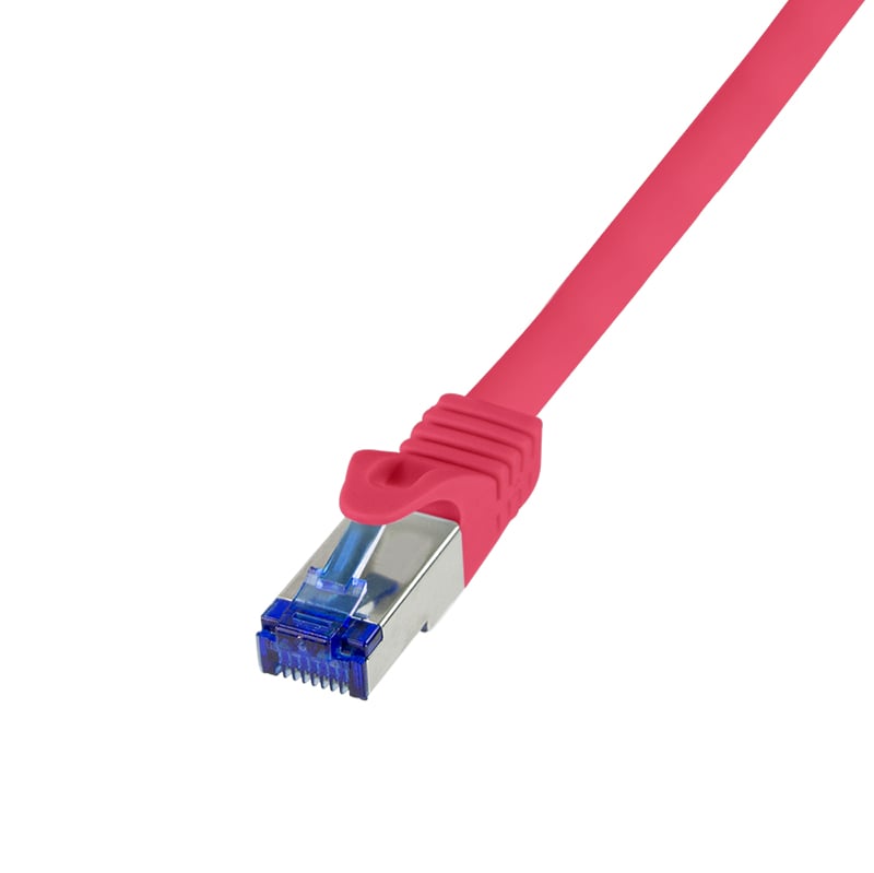 LogiLink C6A024S netwerkkabel Rood 0,5 m Cat6a S/FTP (S-STP) - Afbeelding 2