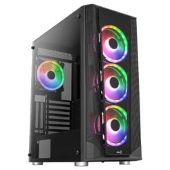 Aerocool Prism ARGB Midi Tower Zwart