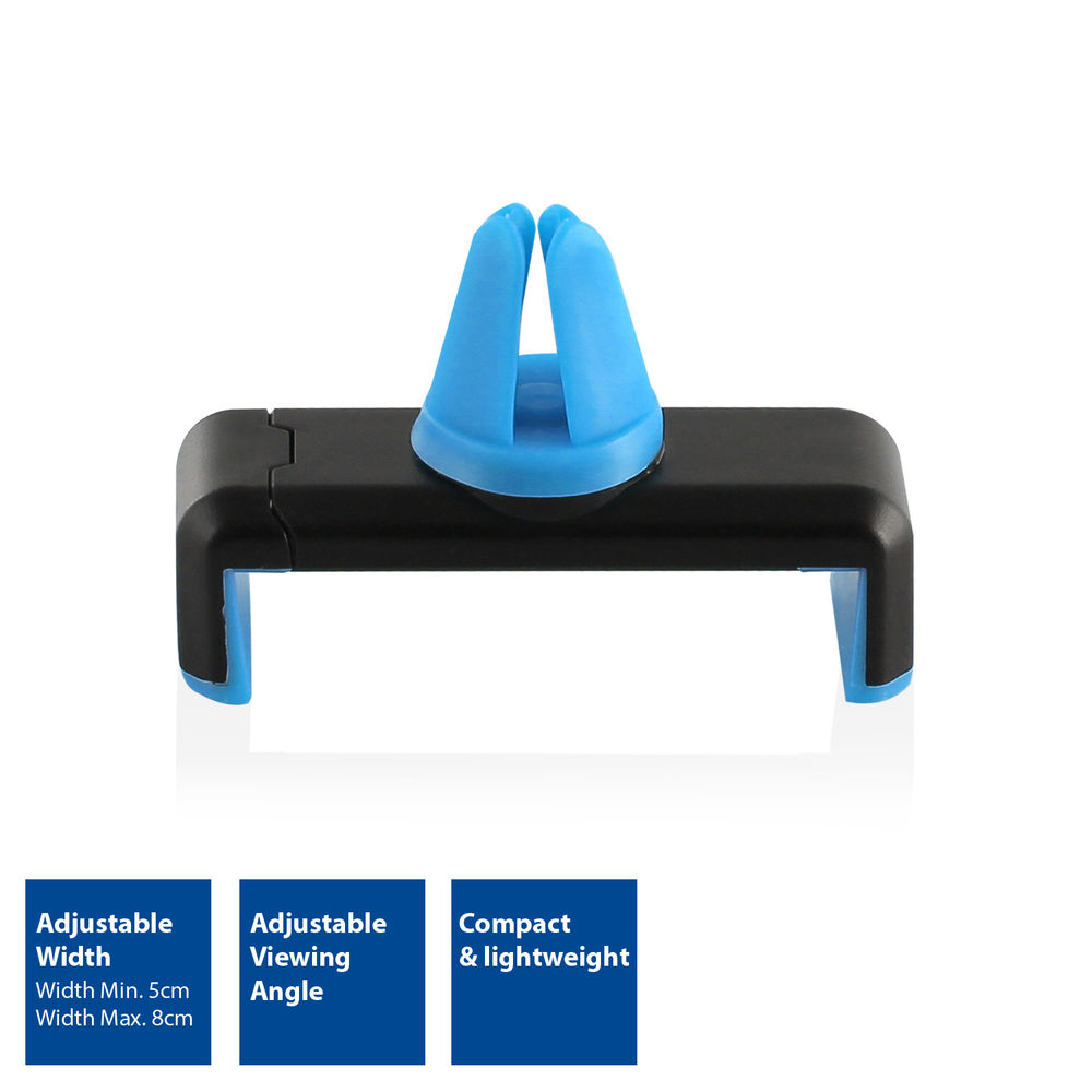 ACT Smartphone autohouder, bevestiging in ventilatierooster, metalen klemsysteem - Afbeelding 4