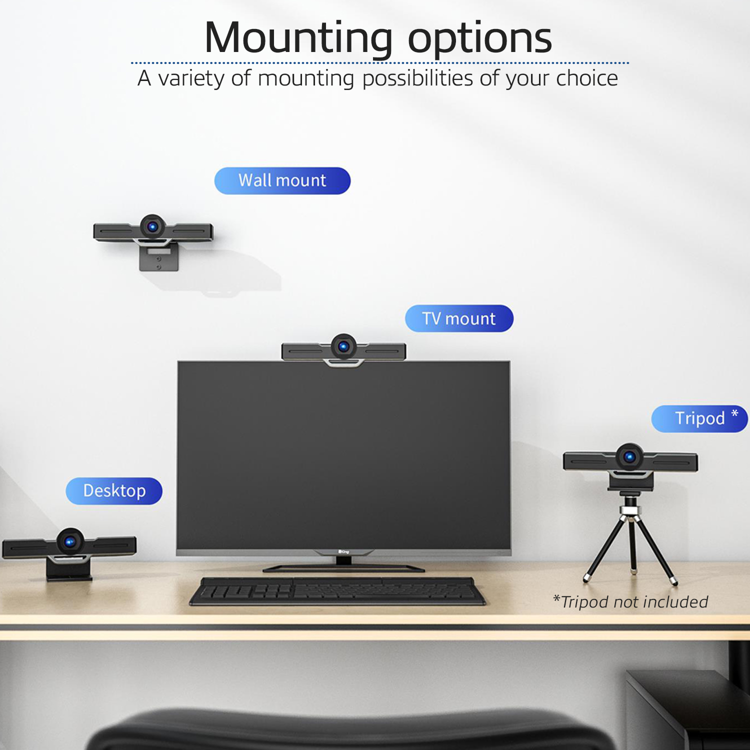 ACT Full HD Conference Camera met microfoon, pan, tilt en zoom - Afbeelding 11