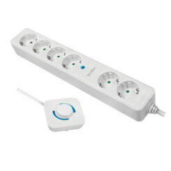 LogiLink LPS271 power uitbreiding 1,5 m 6 AC-uitgang(en) Binnen Wit - Afbeelding 5