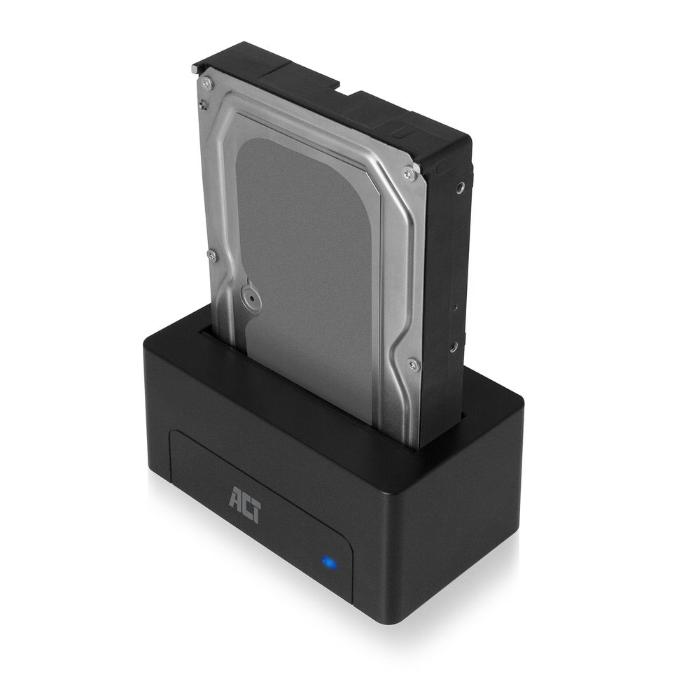 ACT 2,5"/3,5" SATA HDD/SSD dockingstation, USB 3.2 Gen1 - Afbeelding 2