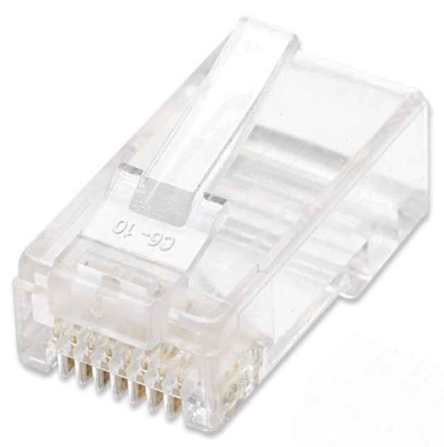 Intellinet 790055 kabel-connector RJ-45 Transparant - Afbeelding 2