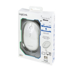 LogiLink ID0205 muis Kantoor Ambidextrous RF-draadloos + Bluetooth 1600 DPI - Afbeelding 10