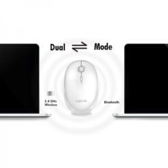 LogiLink ID0205 muis Kantoor Ambidextrous RF-draadloos + Bluetooth 1600 DPI - Afbeelding 8