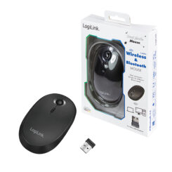 LogiLink ID0204 muis Kantoor Ambidextrous RF-draadloos + Bluetooth 1600 DPI - Afbeelding 10