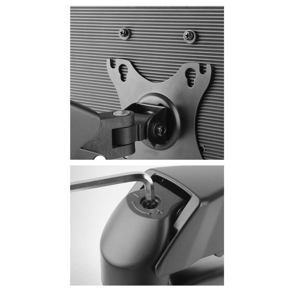 ACT Monitorarm 32" office met gasveer, 1 scherm - Afbeelding 6