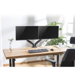 ACT Monitorarm 32" office met gasveer, 2 schermen - Afbeelding 9