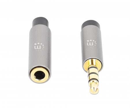 Manhattan 356046 audio kabel 3 m 3.5mm Zwart, Zilver - Afbeelding 5