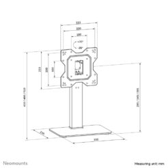 Neomounts DS45-430BL12 TV standaard 23-43"- zwenkbaar - Afbeelding 20