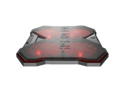GENESIS Oxid 260 laptop cooling pad 43,9 cm (17.3") 1010 RPM Zwart, Rood - Afbeelding 8
