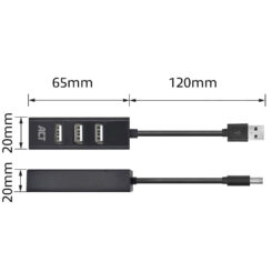 ACT USB hub 4 poorts USB-A - Afbeelding 3