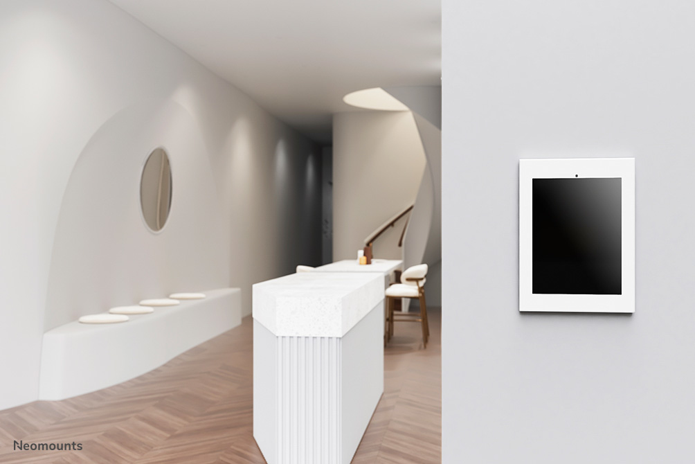 Neomounts WL15-660WH1 Tablet muurbeugel 12.9" - vergrendelbaar - Afbeelding 12