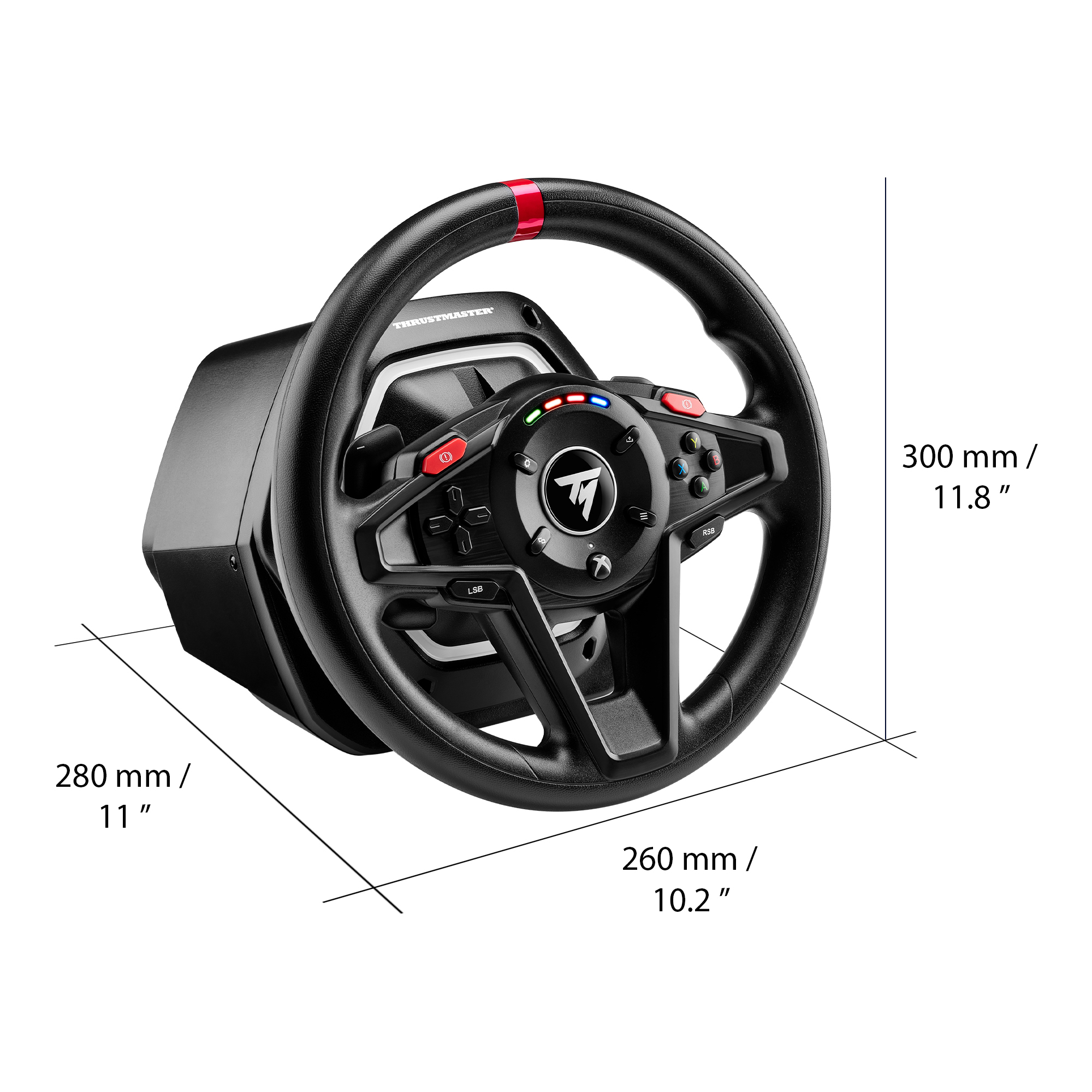 Thrustmaster T128 Zwart USB Stuurwiel + pedalen Analoog/digitaal PC, Xbox One, Xbox Series S, Xbox Series X, Xbox One X, Xbox One S - Afbeelding 6