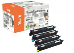 Peach PT1358 tonercartridge 4 stuk(s) Compatibel Zwart, Cyaan, Magenta, Geel