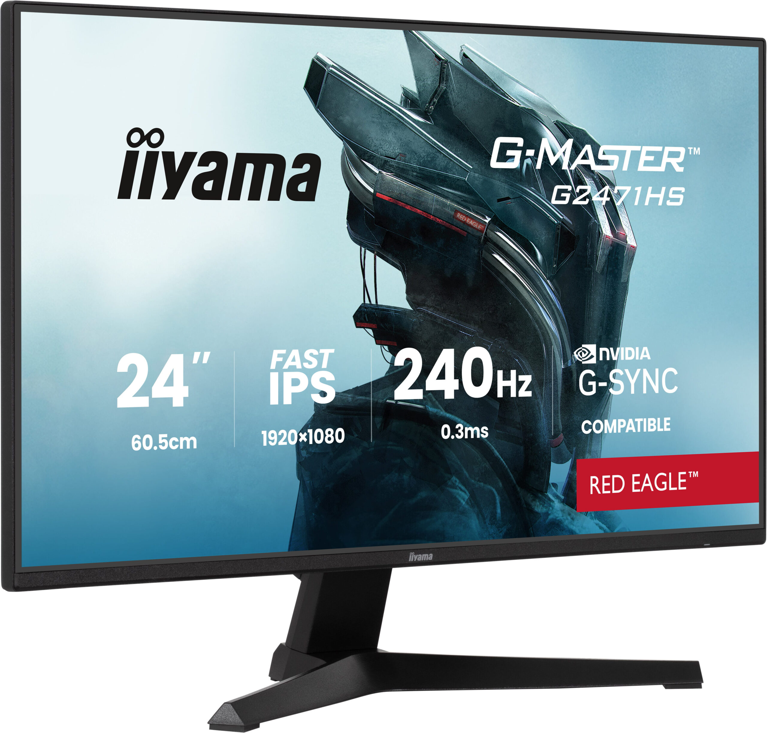 iiyama G-MASTER G2471HS-B1 computer monitor 60,5 cm (23.8") 1920 x 1080 Pixels Full HD Zwart - Afbeelding 4