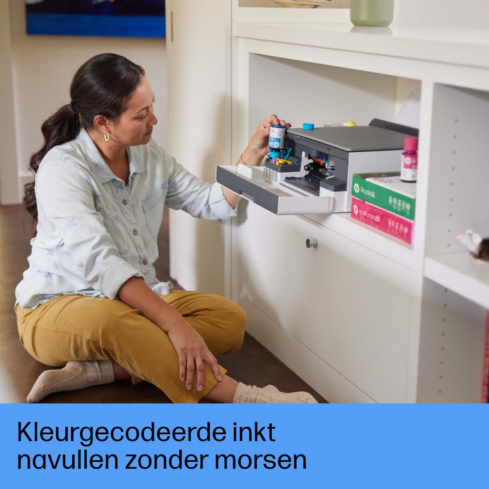 HP Smart Tank 5105 Draadloos All-in-One Kleur Printer, Kopieerapparaat, scanner - Afbeelding 13