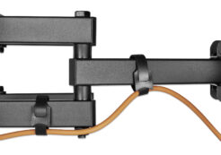 Manhattan Wandbeugel voor TV’s en monitoren (Volledig Verstelbaar), voor schermen 32–65", VESA-compatibiliteit: van 100x100 tot 600x400 mm (controleer de afmetingen van de vier montagegaten aan de achterzijde), max 40 kg, zwart - Afbeelding 9