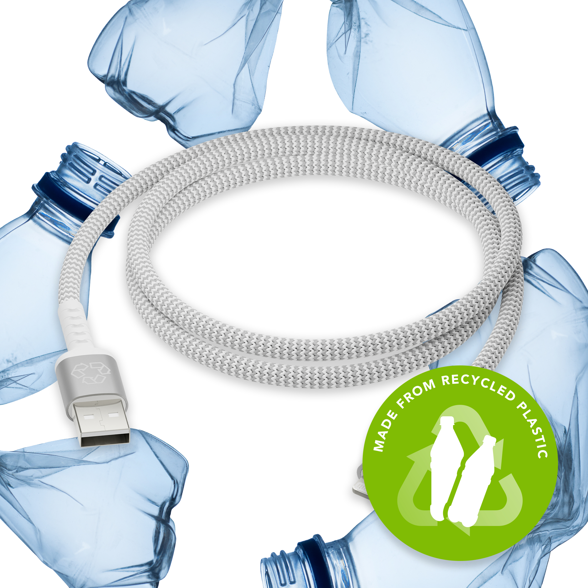 dbramante1928 CB12ALGR7115 Lightning-kabel 1,2 m Wit - Afbeelding 3
