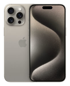 Forza Refurbished Apple iPhone 15 Pro Max 5G 256GB Refurbished licht gebruikt Titanium Grey