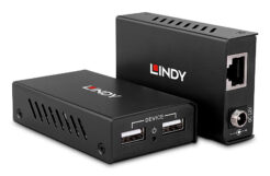 Lindy 43408 audio/video extender AV-zender & ontvanger Zwart