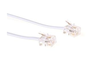 Microconnect MPK182W telefoonkabel 2 m Wit