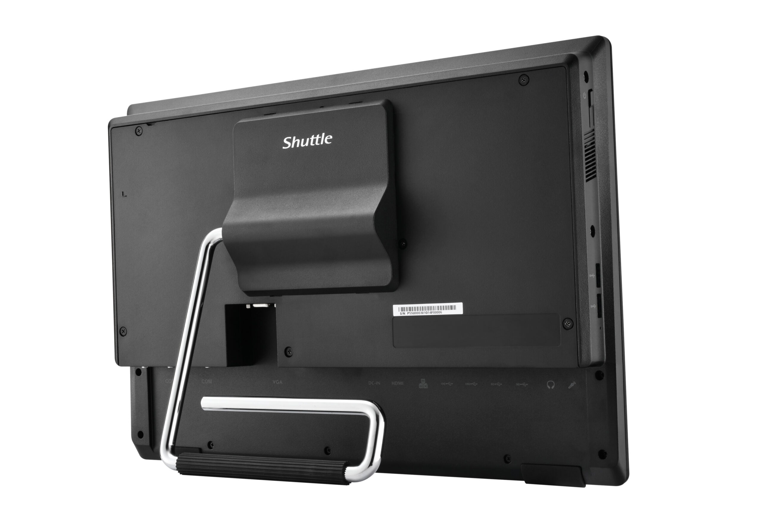 Shuttle All-In-One Barebone P55U3, 15.6" Multi-Touch-Screen, Intel Core i3-1315U, Wifi, IP54, ventilatorloos , 24/7 permanent gebruik - Afbeelding 6